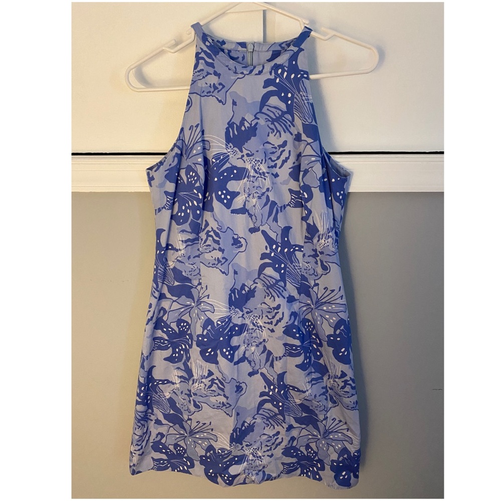 Lily Pulitzer Blue Halter Dress